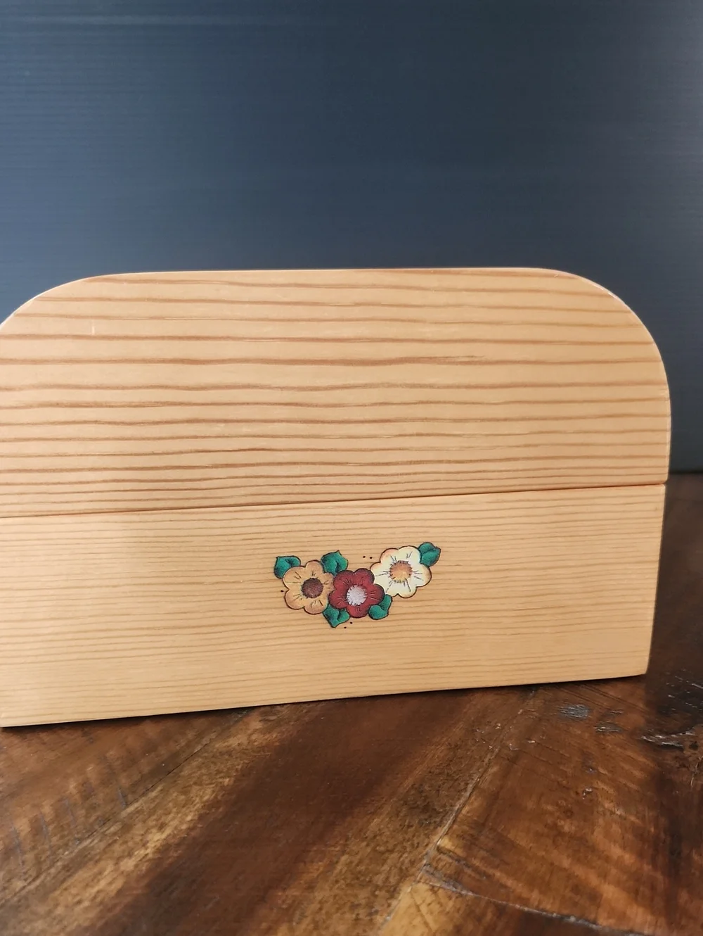 Wooden Friendship Keepsake Box - Natural Finish